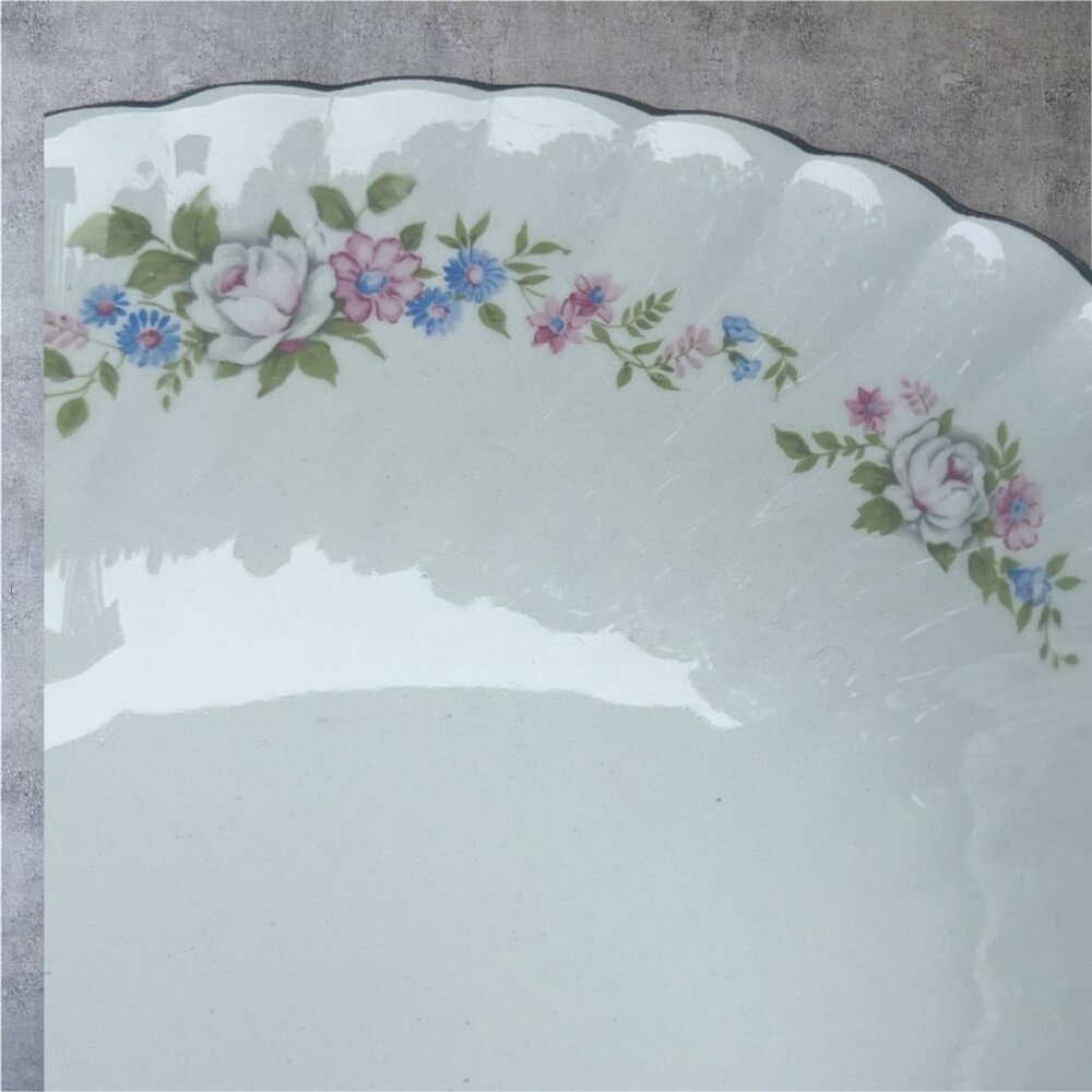 Johnson Bros Sovereign Potter Ironstone Floral Salad Plates Set Of 4 English - Picture 5 of 5